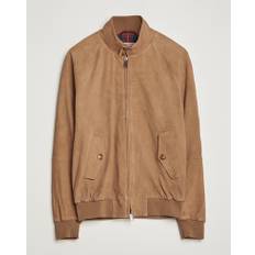 Baracuta G9 Suede Jacket Tobacco