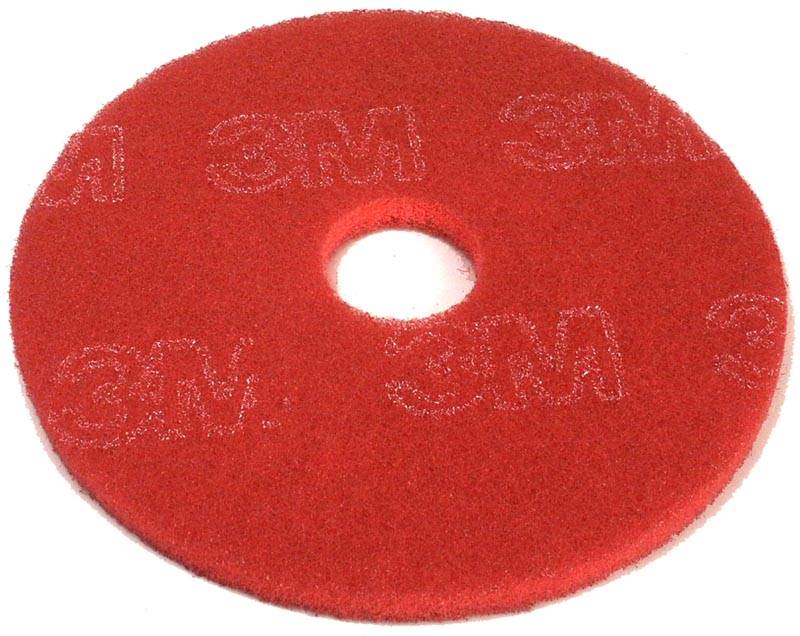 Golvvårdsrondell 3M Röd 20 Inch