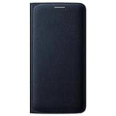 Samsung Protective Folio Flip fodral skydd med automatisk skärm på/av-funktion för Samsung Galaxy A3 - kolsvart, Samsung Galaxy S6, Samsung Galaxy S6, Svart