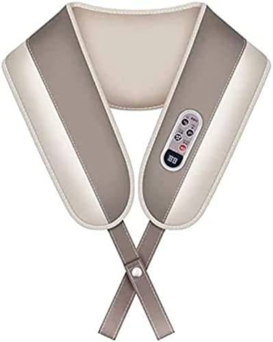 Massageapparater För Nacke Och Rygg Med Värmedjup Vävnad 3D Knådande Kudde Elektrisk Shiatsu Rygg Nacke Och Axlar Massage Axlar Fot Ben Kroppslindrande Muskelvärk-Kontor Hemmabil,Constructive23
