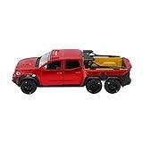 Pull Back Car Toy, 1/28 Cool Realistisk Legering Diecast Pull Back Toy Sex Dörrars öppningsdesign Off-road Fordonsmodell med Ljud och Lätta Pull Back-fordon för Barn Pojkar
