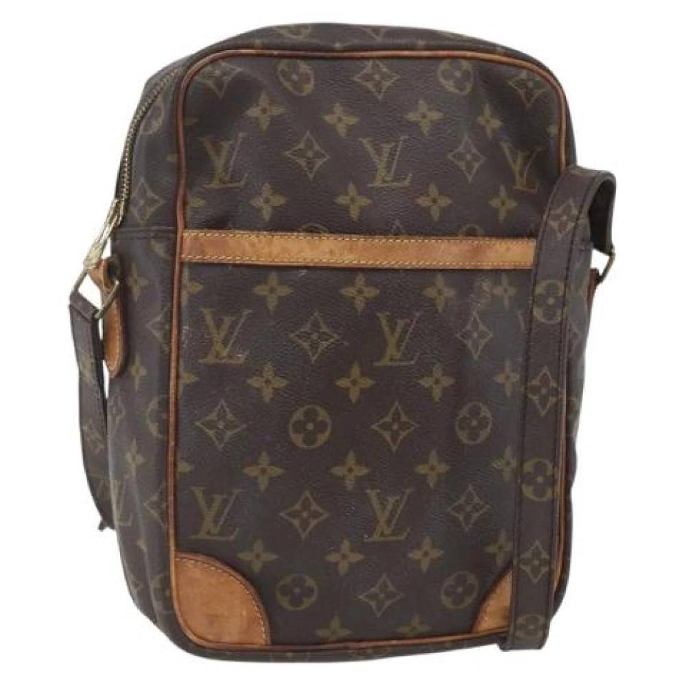 Louis Vuitton Vintage Pre-owned Canvas Cross Body Taske - Vintage - Dame - Brun - ONE SIZE - Tyl
