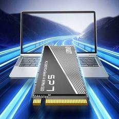 1 TB/2 TB/4 TB PCIe Gen 4x4 NVMe M.2 2280 SSD Upp till 7400 MB/S Snabb Intern Solid State-Harddisk För PC Laptop Och Spel | Ultrasnabb Dataöverföring - Färga om
