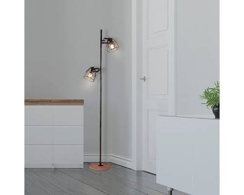 Golvlampa CHERICONI Aperto svart