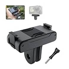 Magnetisk adapterhållare för DJI Action 5 Pro Action 4/3 med adapteranslutning för DJI Action 5 pro/4/3, adapterhållare för snabblås