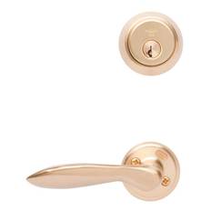Behörssats ASSA ABLOY Sidoentré D12 Mattborstad mässing