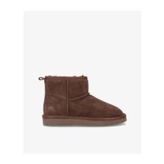 Phenumb - Dumble Bamse Støvle i Suede Warm Brown - 38