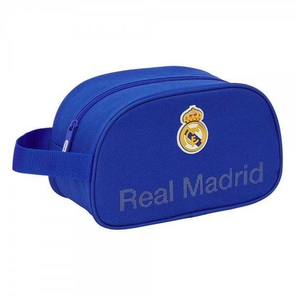 Real Madrid toilettaske - stor - 26 cm - blå