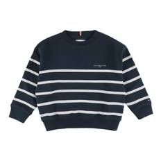 Tommy Hilfiger Sweatshirt - Mini Företag - Dark Natt Marinblå St - Tommy Hilfiger - 3 år (98) - Sweatshirt