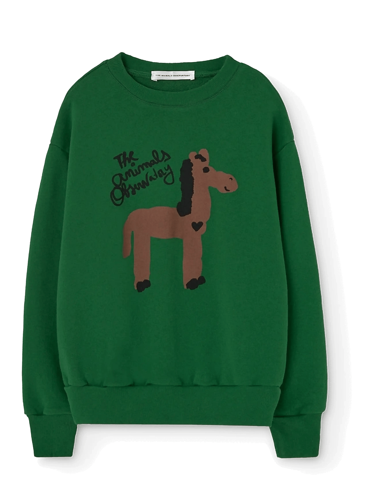 THE ANIMALS OBSERVATORY Bear Kid Sweatshirt Dark Garden | Green | 104