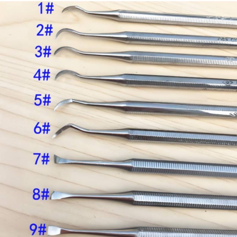 Stainless Steel Dental Scaler Kit Teeth Calculus Stains Remover Tool Periodontal Scaler Dentist Tools