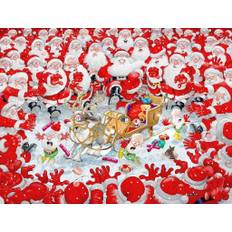 The Christmas Scramble by Mike Jupp 1000 or 500 Piece Jigsaw Puzzle - 1000