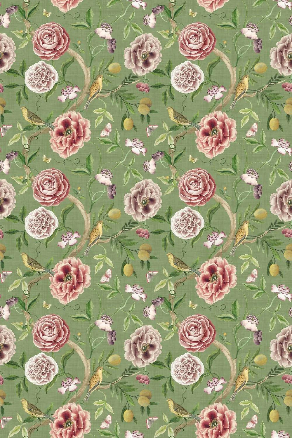 Esselle Home Fabric Chinoiserie Garden 100077EH