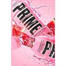 Rare Prime Strawberry & Watermelon Inspired Pink Notepad | Perfect for Prime drink lovers | 6 x 9 200 pages: If you love Prime drinks and want everything Prime - Pink Prime notebook is a must have!
