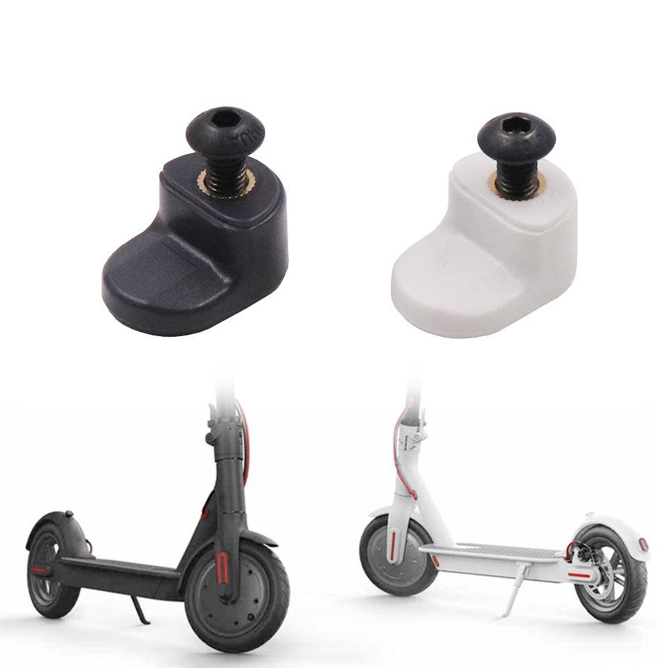 Fendervingkrok Reparation för Xiaomi Mijia M365 Scooter Skateboard Stänkskärm Bakre Bakskärmsskydd Krok Gummidetaljer svart