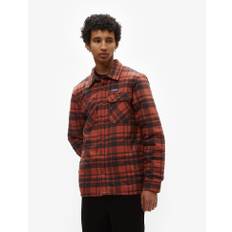 Patagonia Insulated Fjord Flannel Ice Caps Shirt - Burl Red - Orange / M