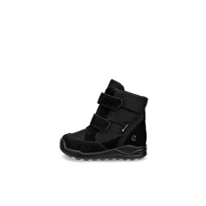 ECCO URBAN MINI - Mellemhøj Gore-Tex støvle i ruskind til børn - Sort - 26- Gore-Tex