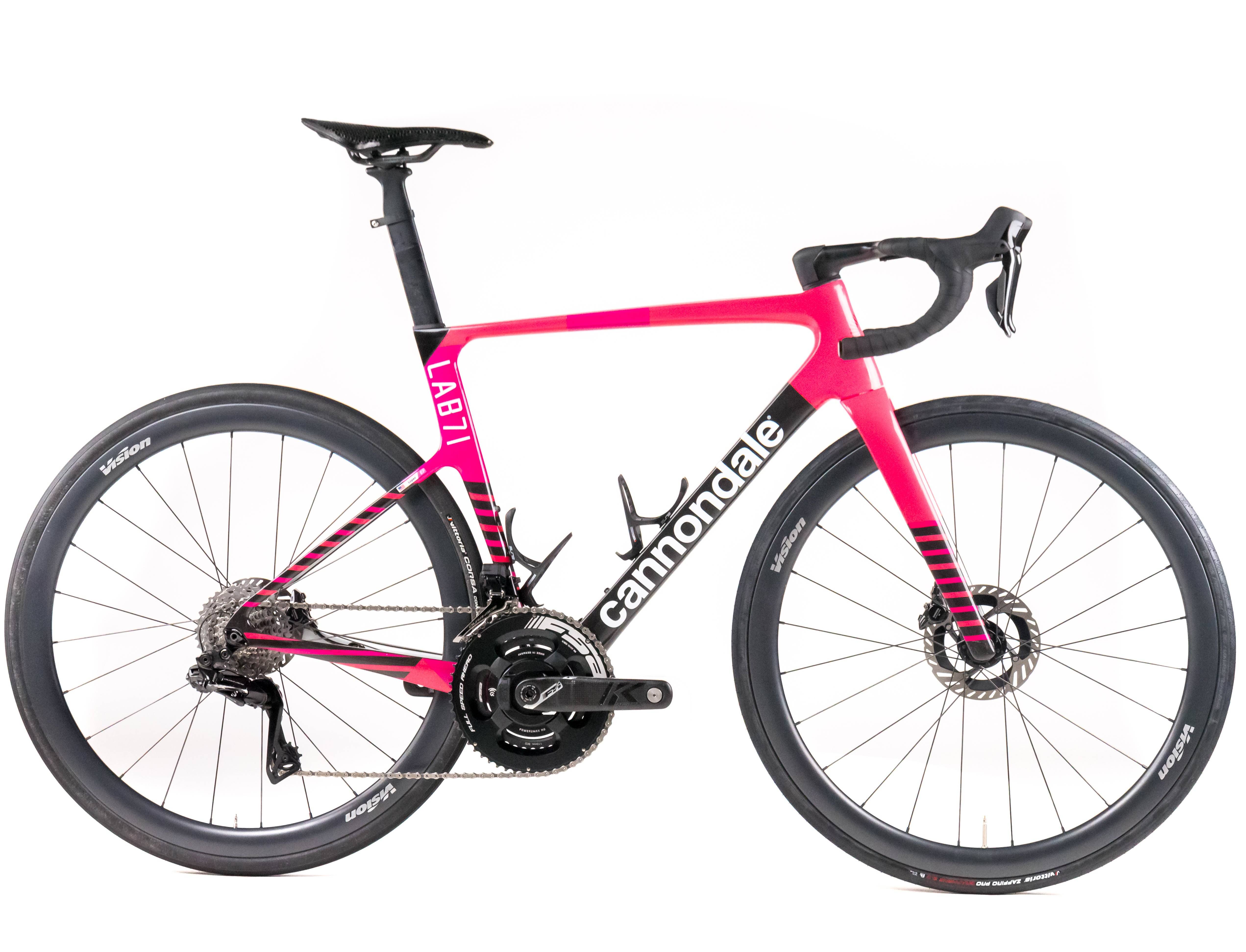 Cannondale Supersix Evo Hi-Mod 2025 Team Team EF Education-EasyPost Lopez size 54 Shimano Dura-Ace Di2 2x12sp - Bikeroom / 54 / Pink - Custom Paint Lab-71 (54)