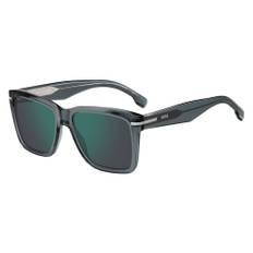 Boss 1745/S Sunglasses (Grey/Green - Square - Men)