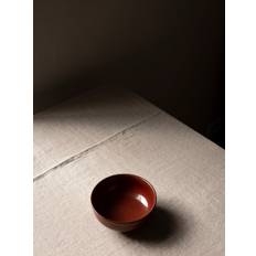 New Norm Footed Bowl - Red Glazed