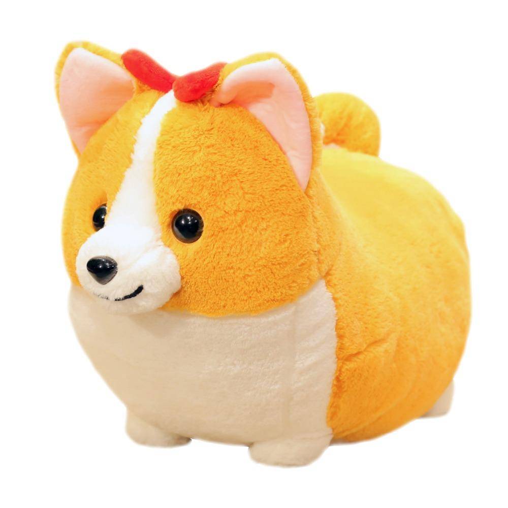 38/45/60cm Kawaii Cute Corgi Stuffed Plush Toys For Children Soft Corgi Plush Doll Pillow Children Girls Kids Birthday Gift