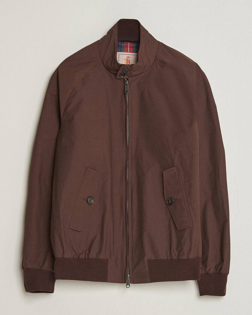 Baracuta G9 Original Harrington Jacket Brown Cigar