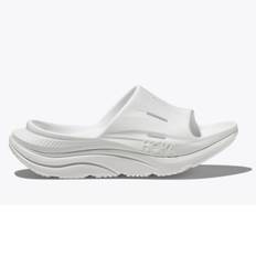 Hoka ORA Recovery Slide 3 Storl. 45⅓ (Unisex) Vit - Återhämtningsskor för löpare