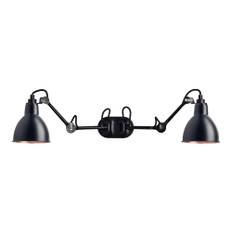 DCWéditions - Lampe Gras 204 Round Double, Black/Black-Copper - Sengelamper - Bernard-Albin Gras - Sort
