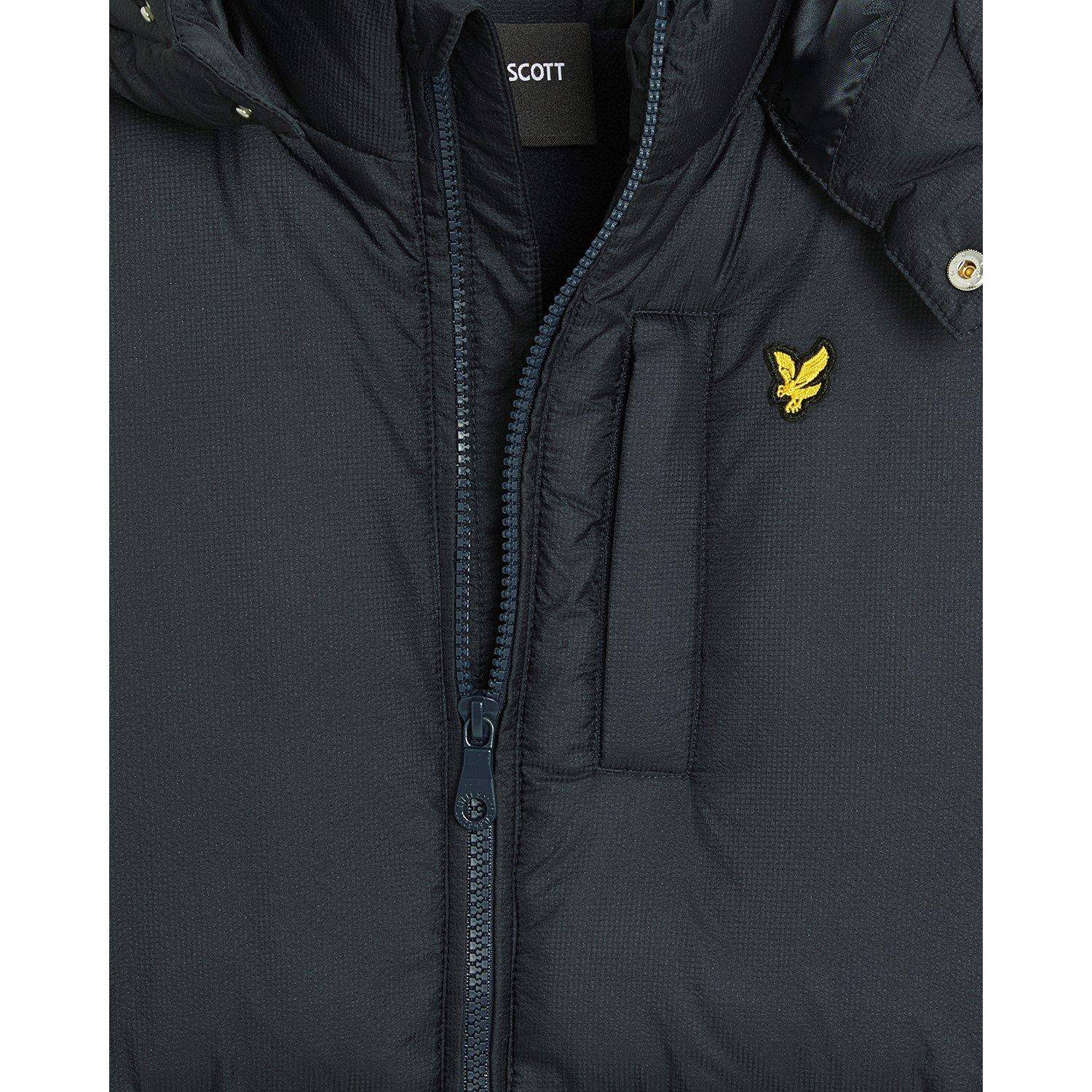 Lyle And Scott Kids' Ripstop Long Puffer Jacket