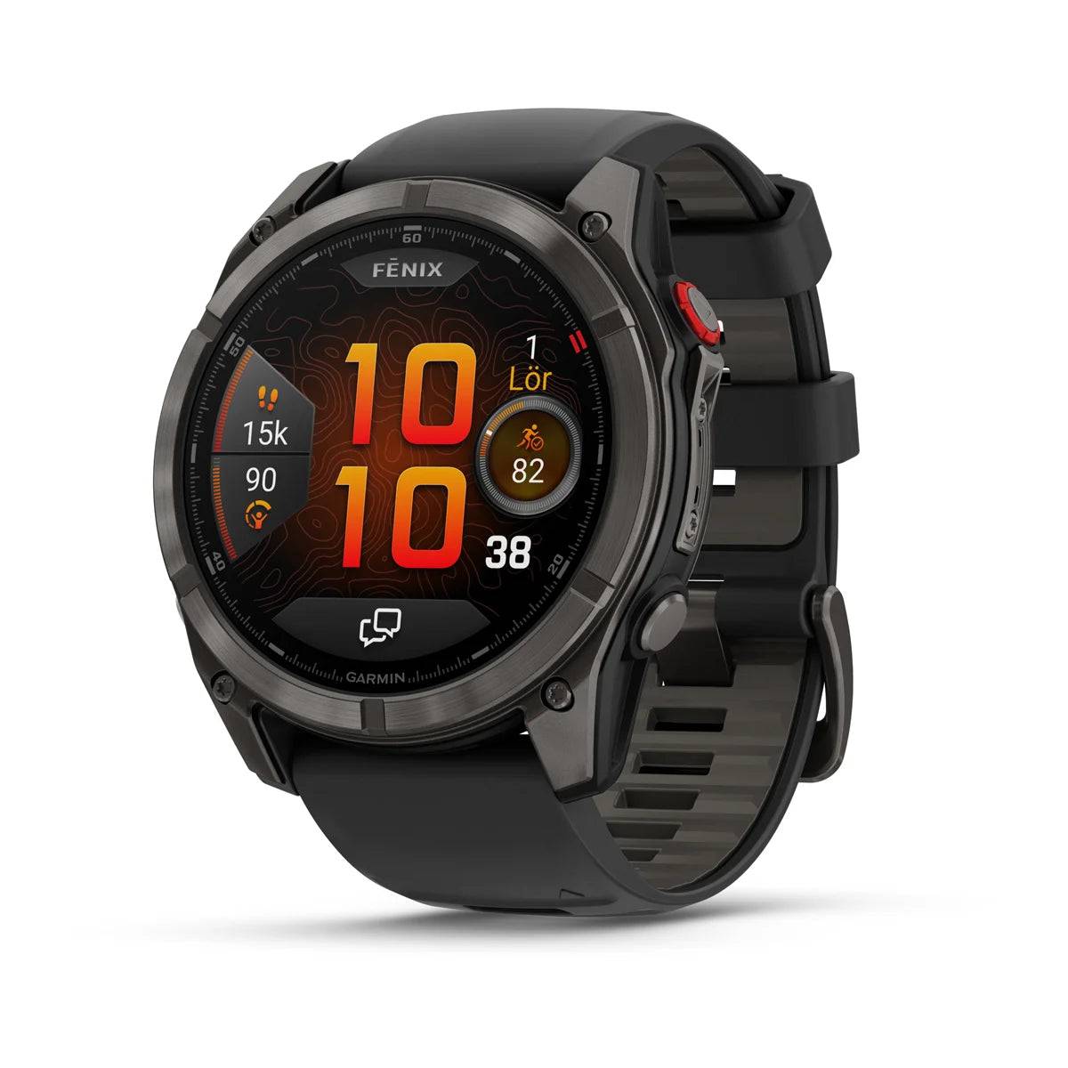 Garmin fenix 8 Pro – 51 mm Amoled Sapphire DLC-Titan Demo