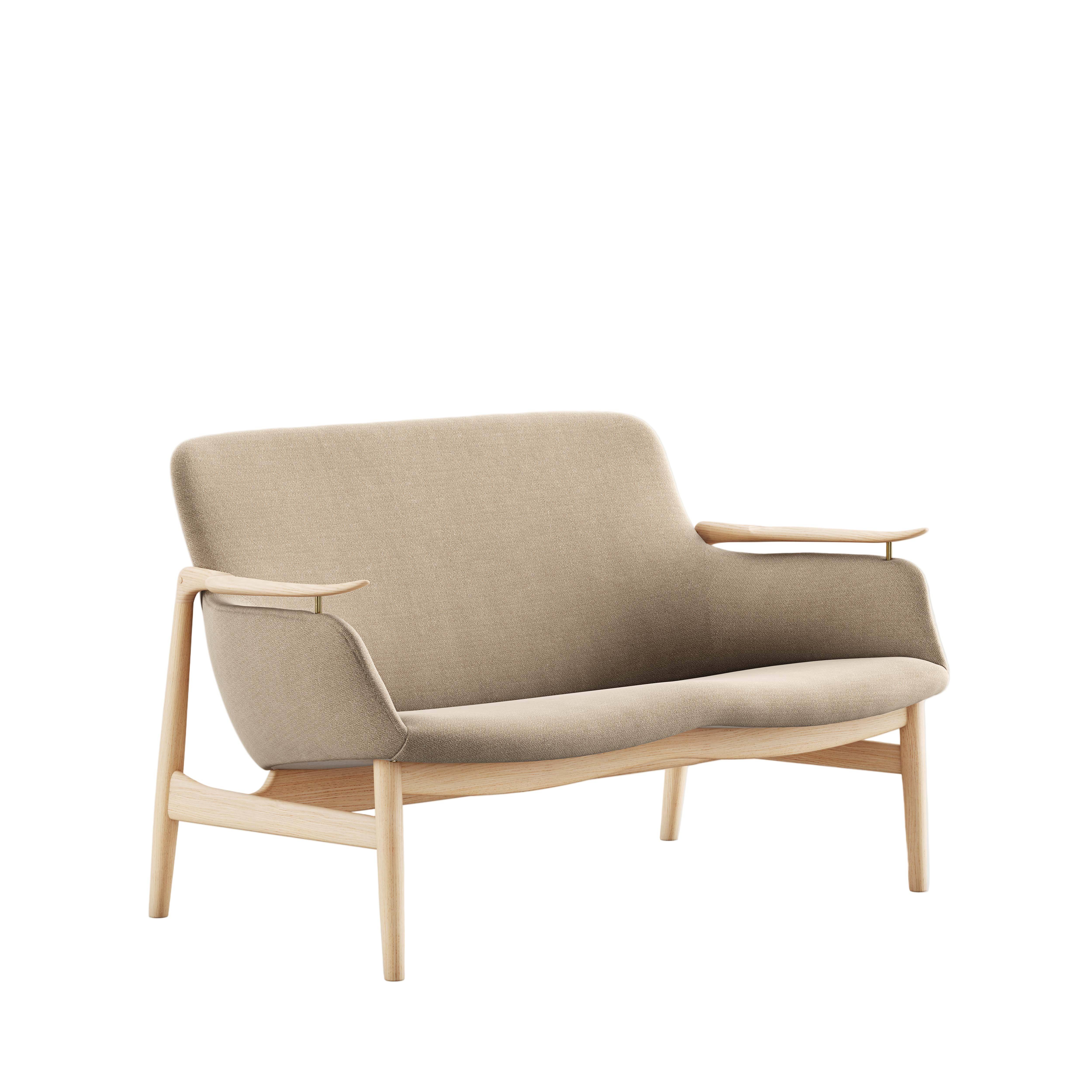 53 sofa, eg klar olie af Finn Juhl Vidar 222 - Jacobsen Plus