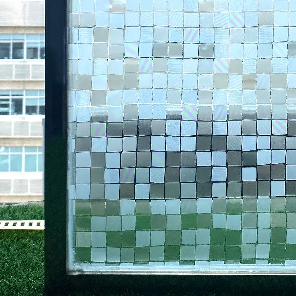 Fönsterfilm med 3D-mosaik - 55x200 cm
