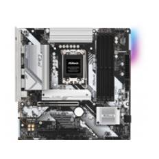 ASRock B760M PRO RS/D5 - Moderkort - micro ATX - LGA1700-uttag - B760 Chipuppsättning - USB 3.2 Gen 1, USB-C 3.2 Gen 1 - 2.5 Gigabit LAN - inbyggda grafiken (CPU krävs) - HD-ljud (8 kanaler)