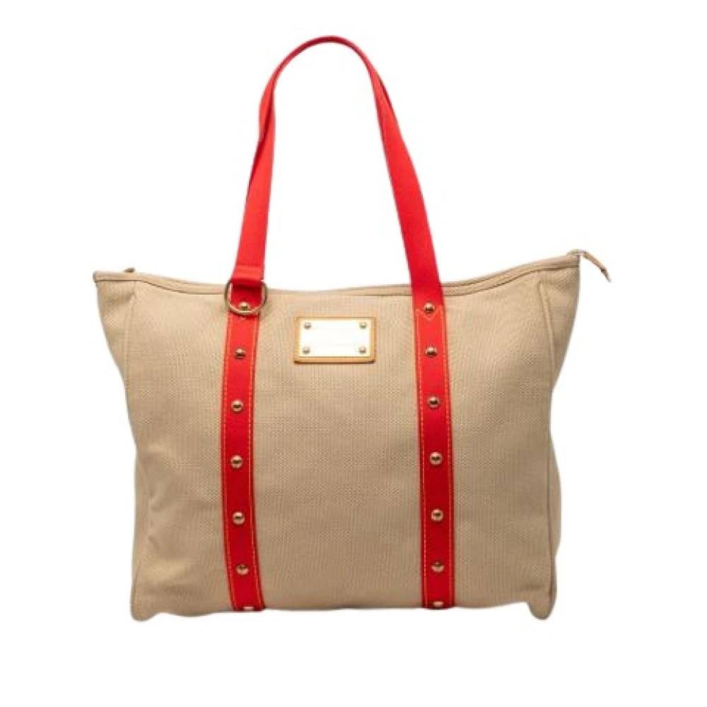 Louis Vuitton Vintage Pre-owned Antigua Cabas GM - Vintage - Dame - Beige - ONE SIZE -
