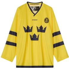 CCM Matchtröja Replica Team Sweden Yth Yellow - Gul (60)