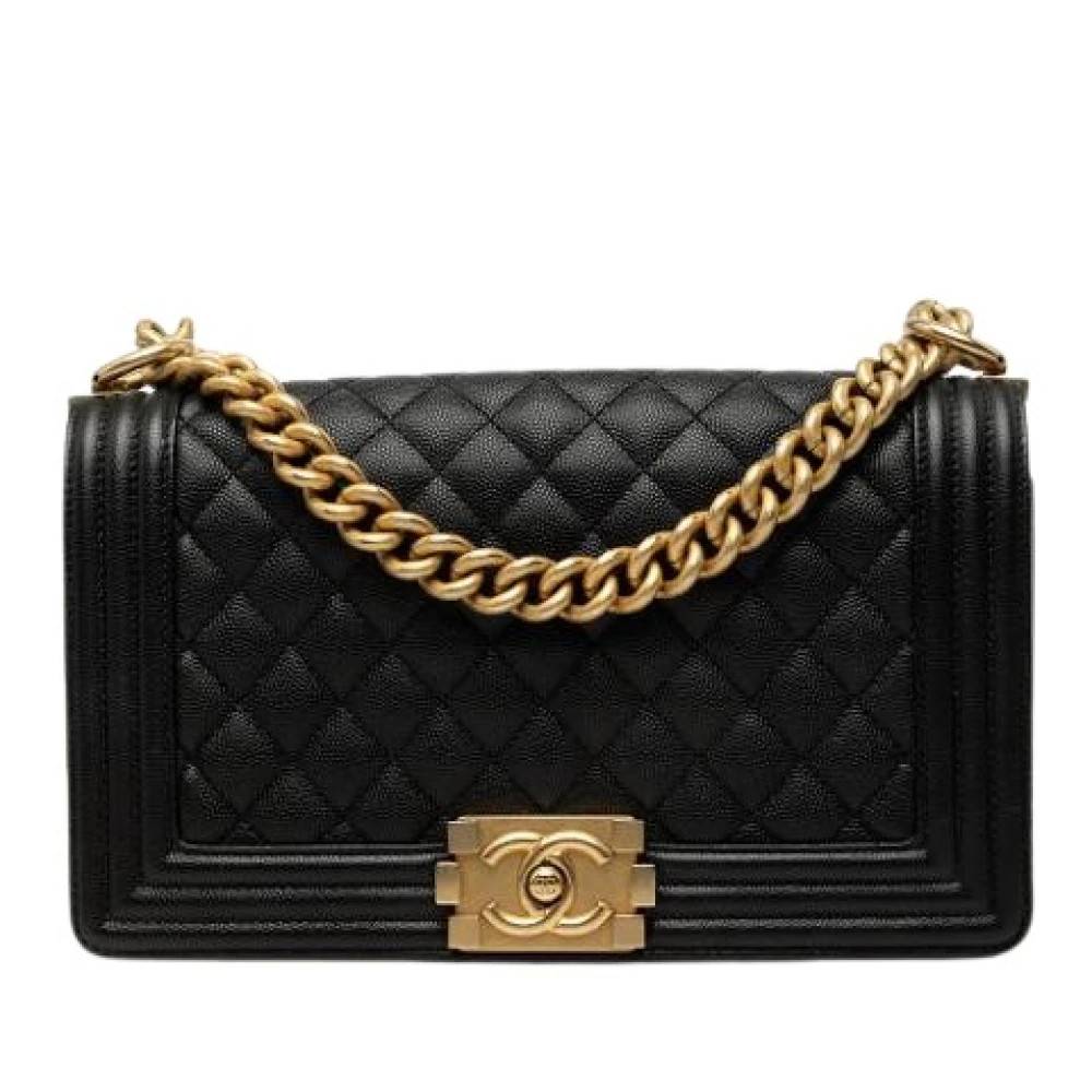 Chanel Vintage Pre-owned Classic Flap Crossbody - Vintage - Dame - Sort - ONE SIZE - Uld