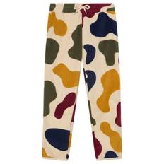 Kuling Northpole Fleecebyxor Graphic Shapes  134/140 cm  Vit  134/140 cm  Unisex
