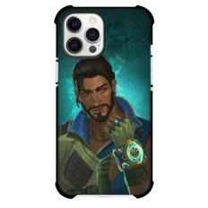 Valorant Harbor Phone Case For iPhone and Samsung Galaxy Devices - Harbor Showing the Watch