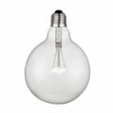 "Globelampe ø80mm 230v 25w e27 klar - dæmpbar"