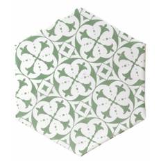 kakel marrakech verde mix hexagon