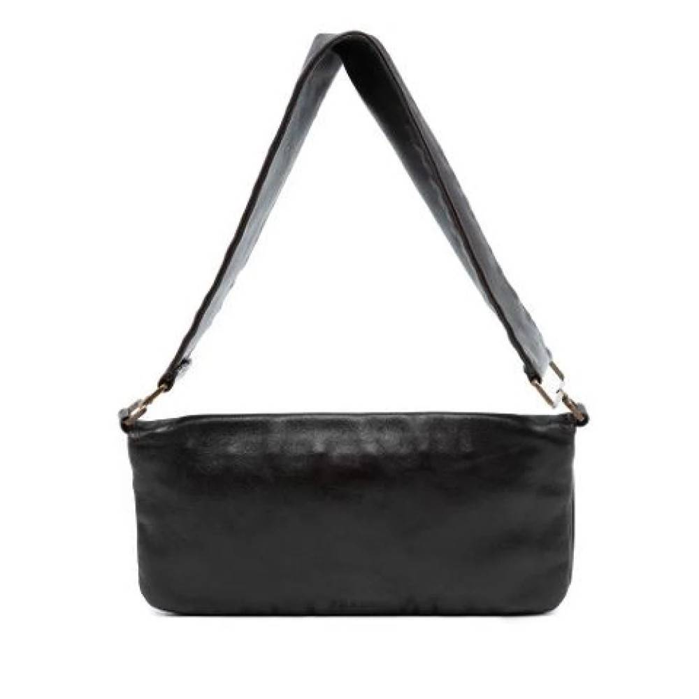 Prada Vintage Pre-owned Vintage Skuldertaske - Vintage - Dame - Brun - ONE SIZE - Uld