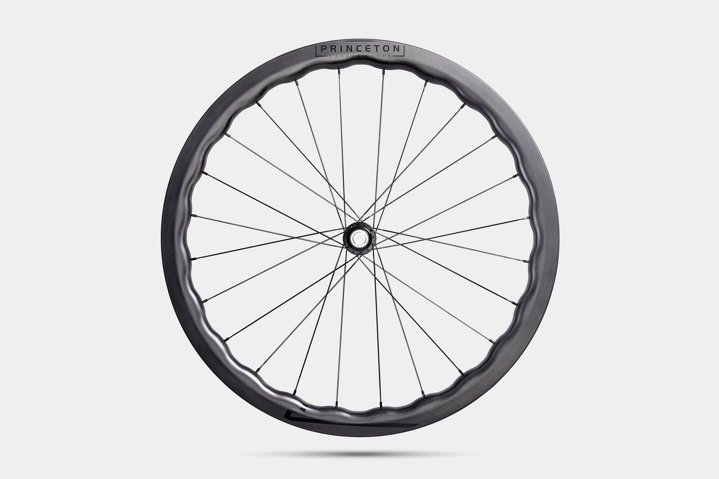 Princeton GRIT 4540 Hjulset Clincher/TL, Disc, Tactic nav, 1306g