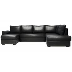 Canape Deluxe U-Sovesofa Venstrevendt PU læder