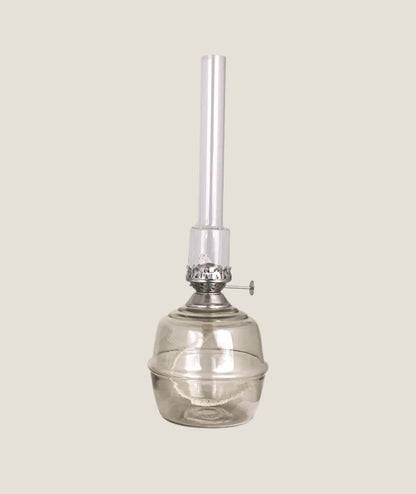 Fotogenlampa Majken Grå Nickel Stor