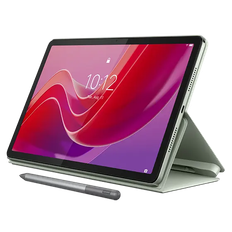 Lenovo Tab M11 4GB 128GB Wifi - Luna Grey + Pen + Folio Green MediaTek Helio G88-processor 2,00 GHz , Android 13, 128 GB eMMC