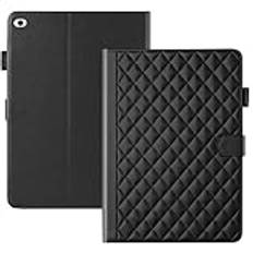 Surfplattaskydd Kompatibel med iPad Mini 1/2/3/4/5 7-tums fäste Shell PU&TPU-material Shell Card Slot Shell Shockproof Shell Slim Case Shell Fashiona Shell surfplatta tillbehör(Siyah)