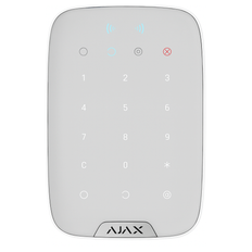 Ajax KeyPad Plus Manöverpanel DESFire vit - Inbyggd RFID läsare