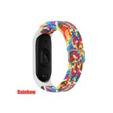 Nylon Braided Strap Compatible With Xiaomi Mi band 6 5 4 3 7 Adjustable Bracelet for Miband 5 4 6 3 7 Wristband Mi Band 6 5 Strap Watchband