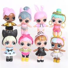 8 st Lol Dolls L.o.l Surprise Ball Lil Sisters Pets Toys Girls_y