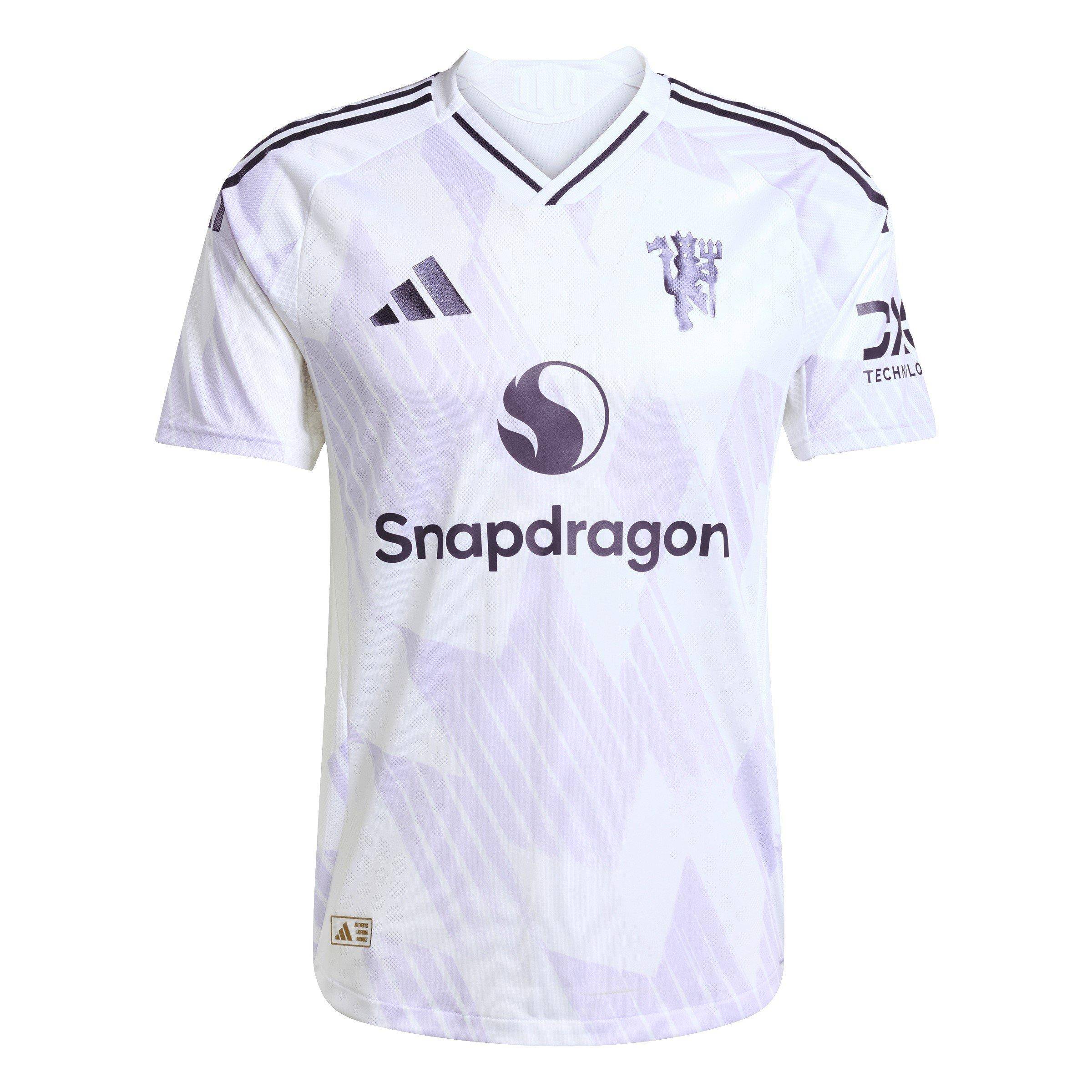 Adidas Manchester United Away Authentic Shirt 2025 2026 Adults